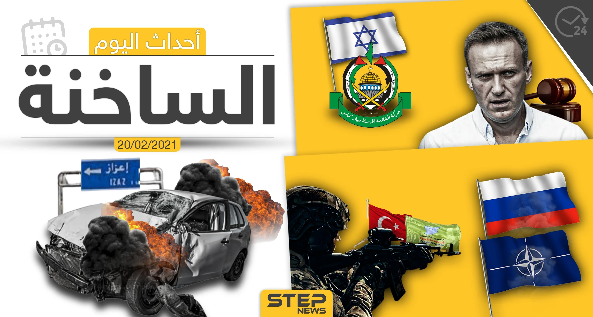 أهم أخبار اليوم في الوطن العربي والعالم- السبت 20/02/2021