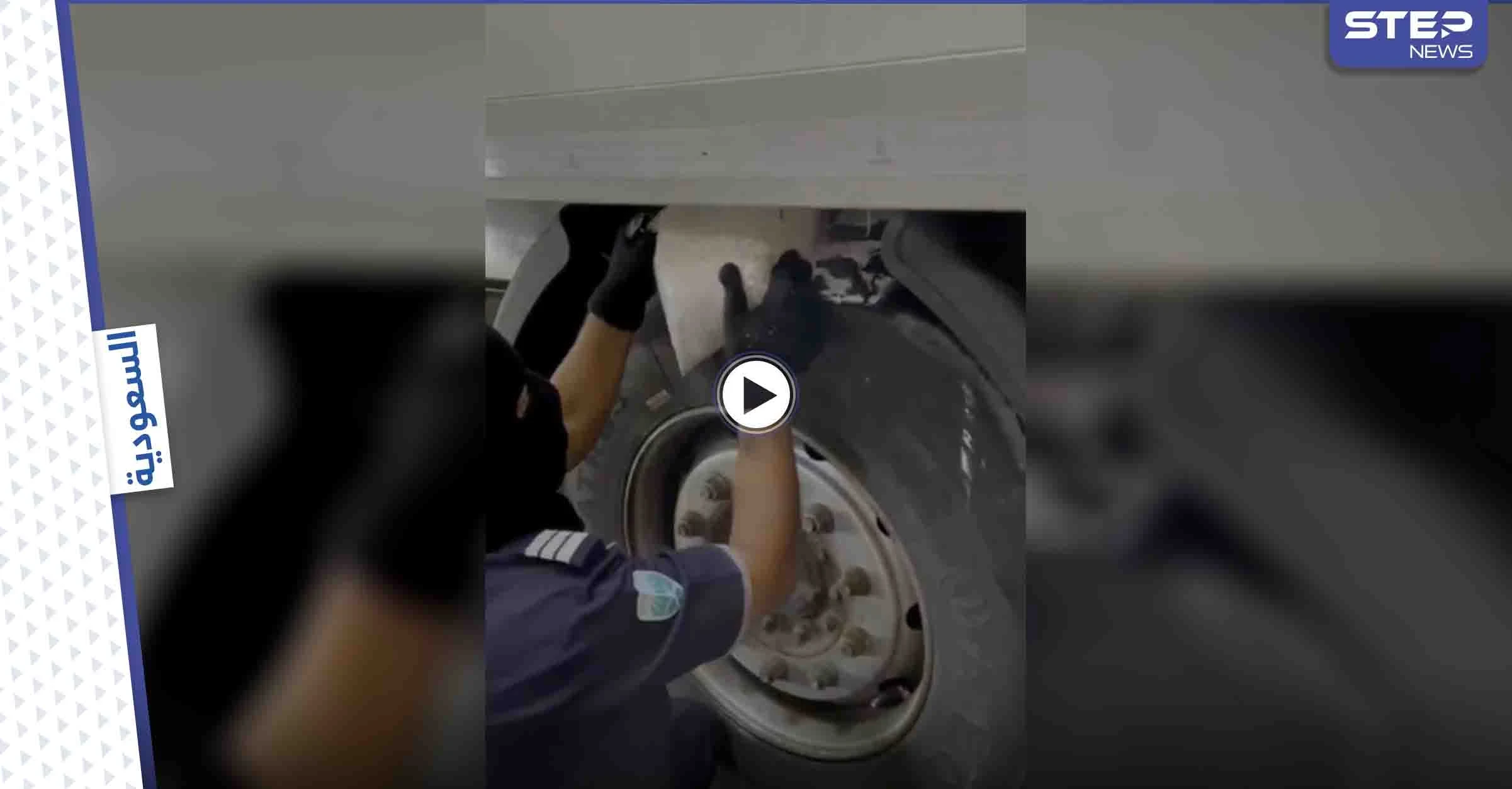 بالفيديو || إحباط شحنة ضخمة من الكبتاغون مخبأة باحترافية في ميناء جدة