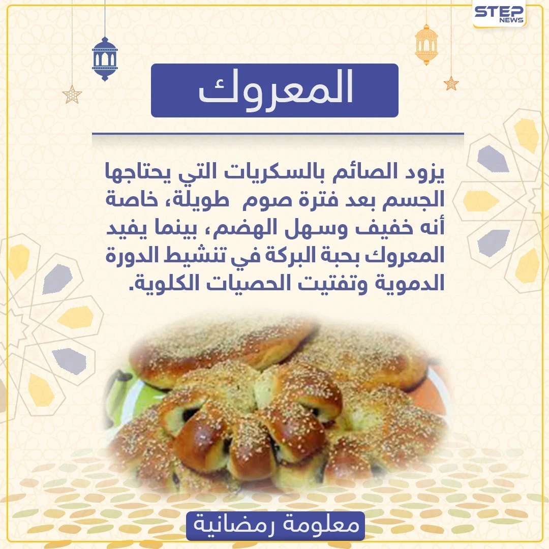 معلومة رمضانية - المعروك