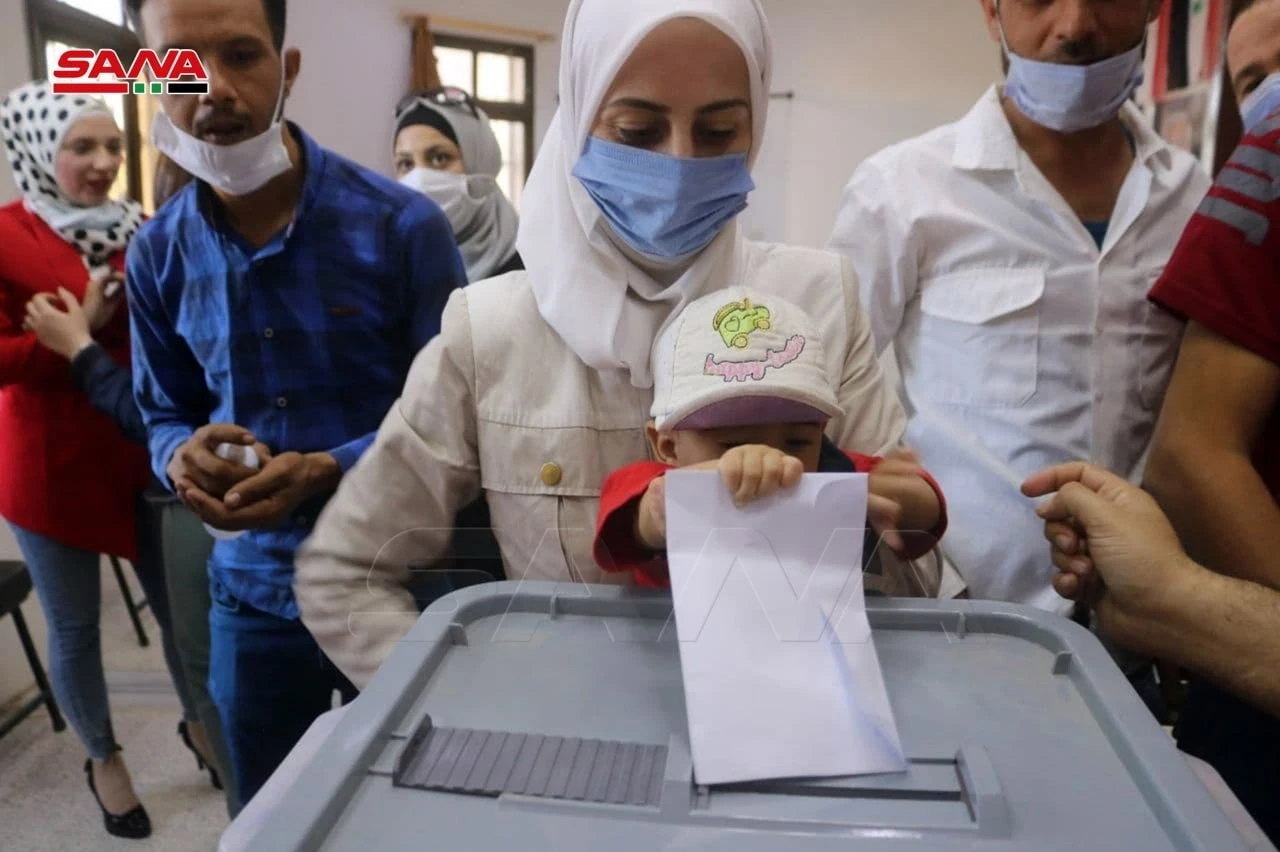 وزير العدل السوري يتحدث عن امتلاء صناديق الانتخابات الرئاسية في سوريا بهذه المحافظة