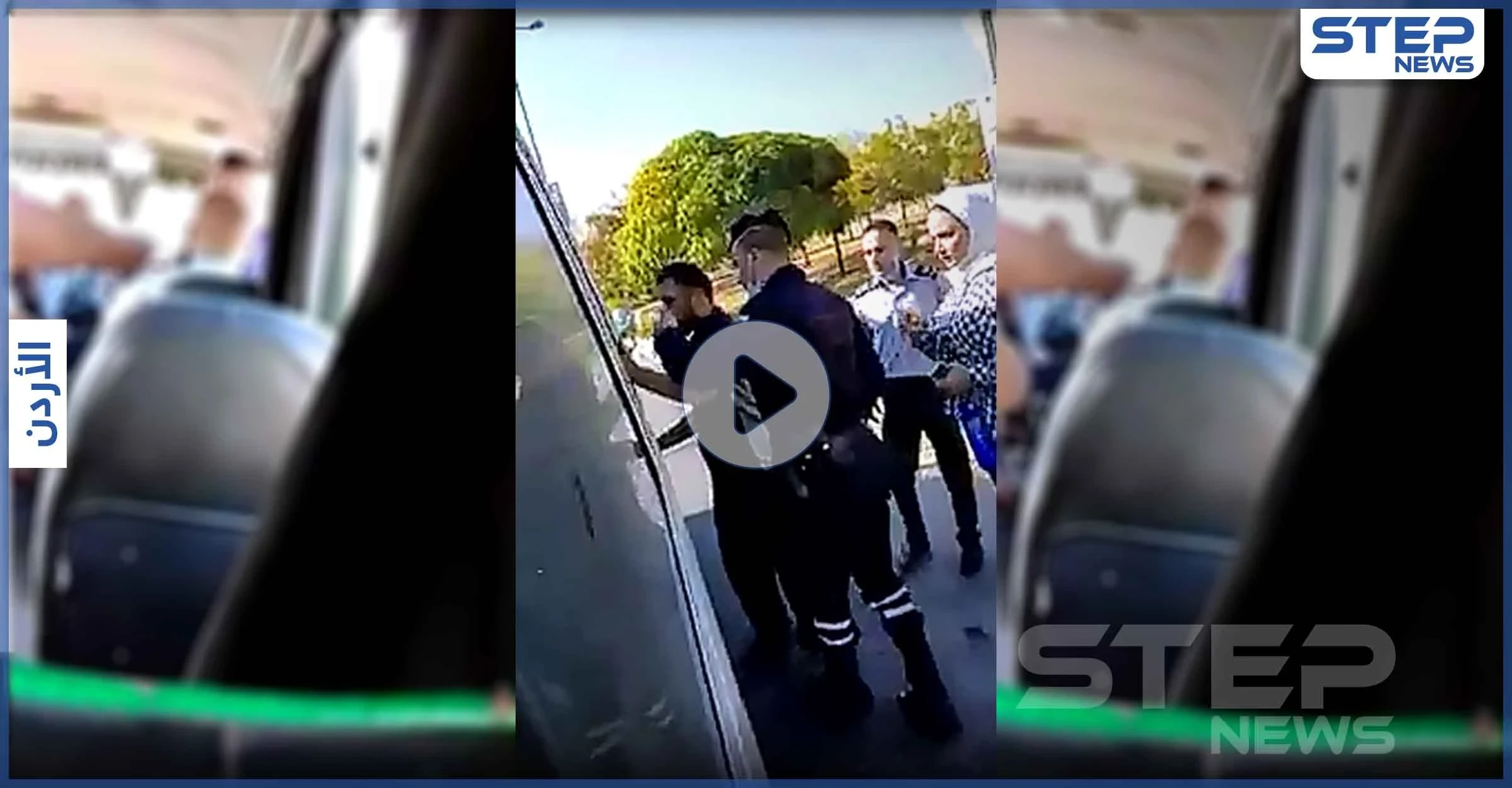 بالفيديو|| متحرش بالباص بمنطقة صويلح بالأردن وقع بشر أعماله بعد ردة فعل الضحية