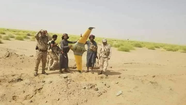 الجيش اليمني يعلن إسقاط مسيرة حوثية في جبهة الجدافر بمحافظة الجوف