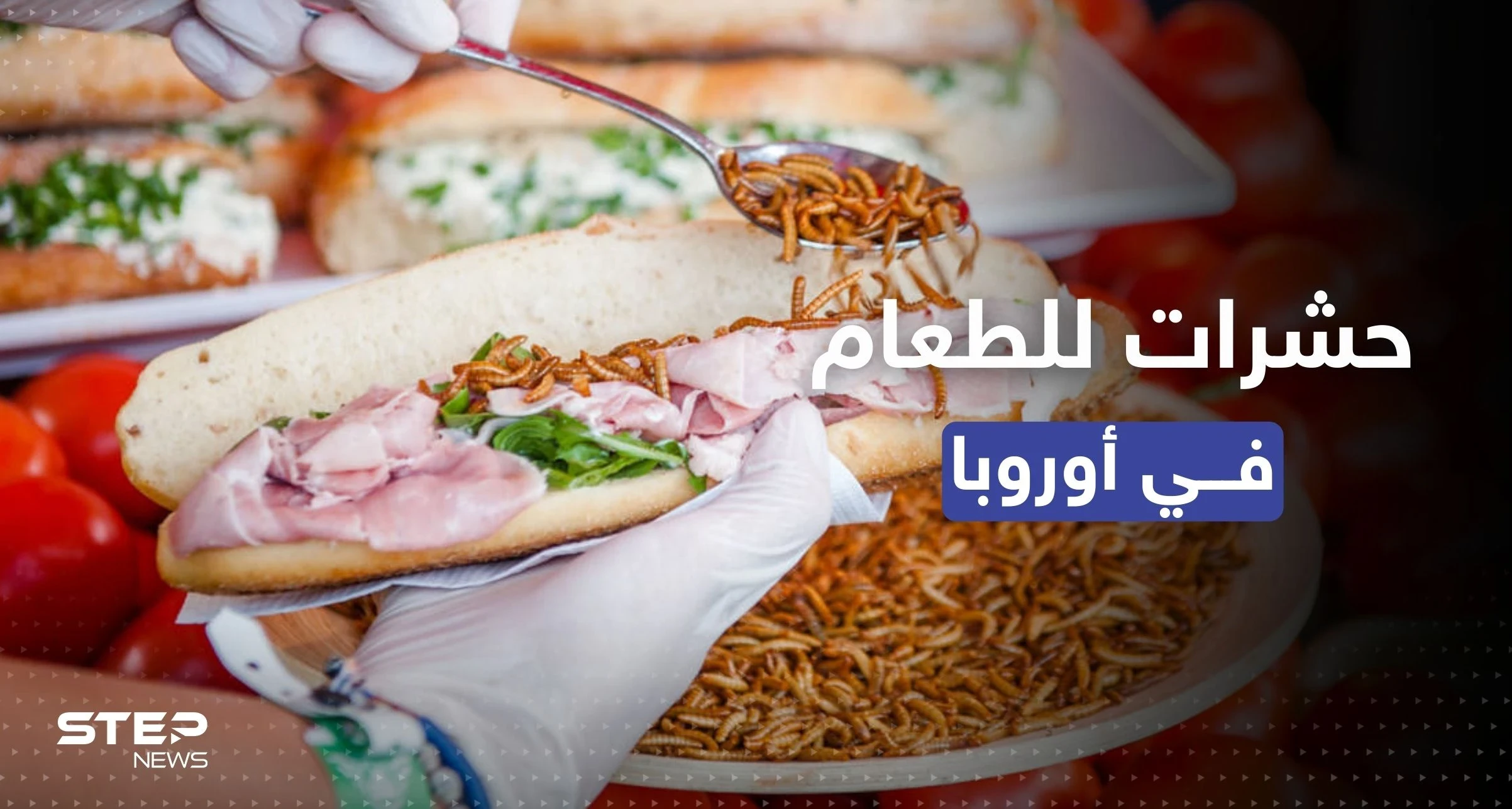 صراصير المنزل واليرقات باتت مسموحة كمصدر للغذاء في الاتحاد الأوروبي