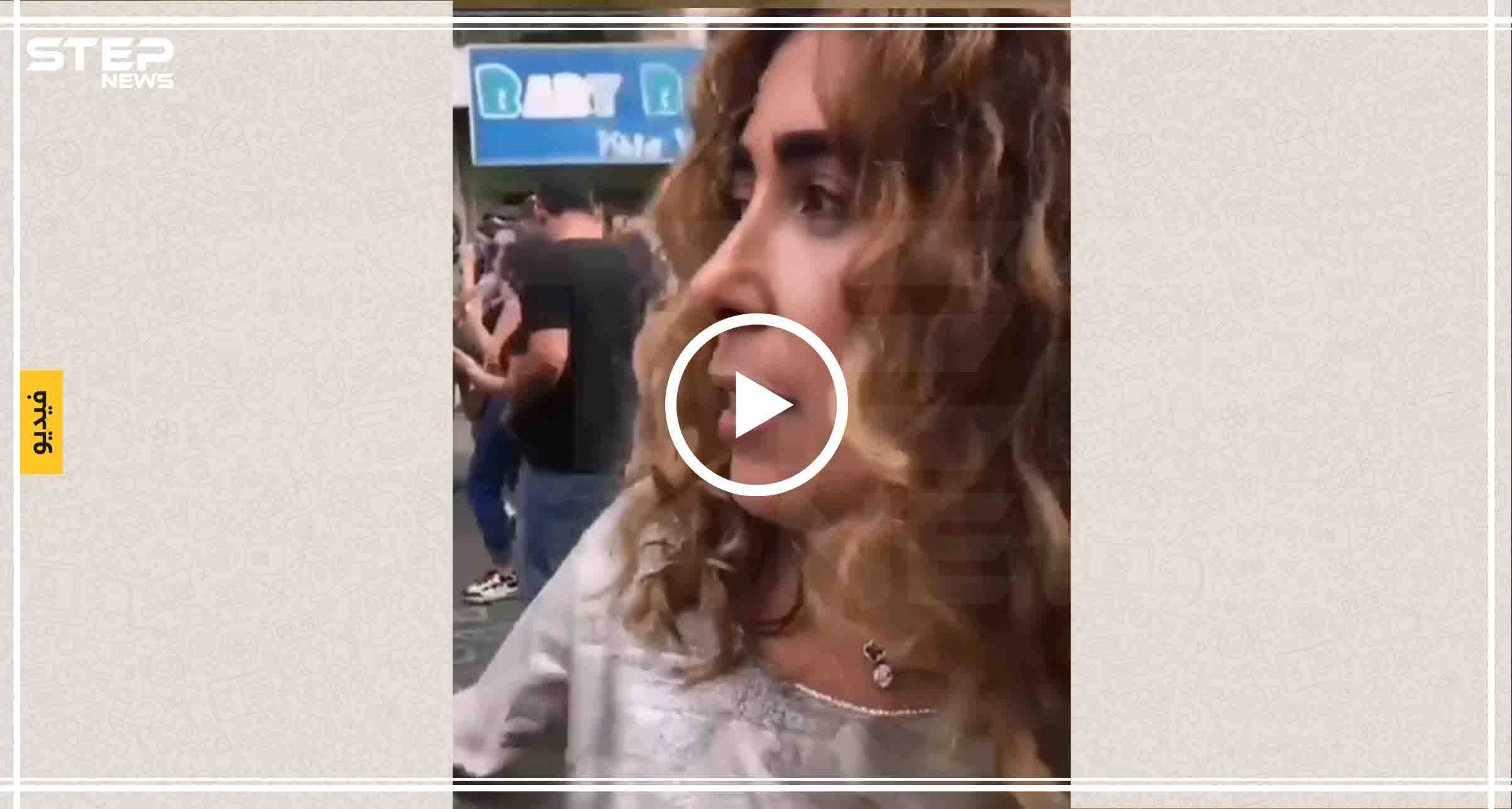 بالفيديو|| متظاهرة لبنانية "مش قادرة اعمل بوتوكس، حرام عليكم"