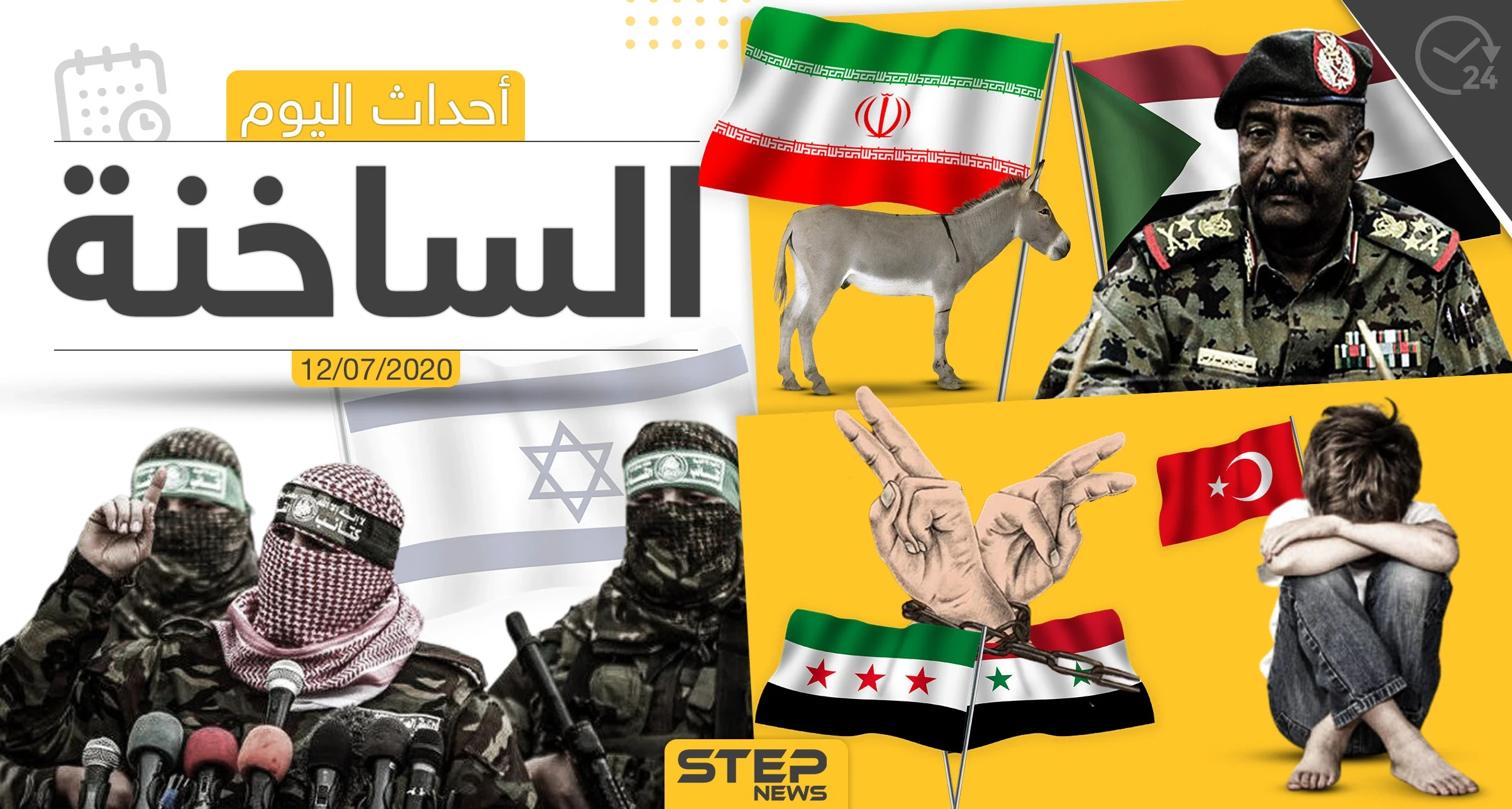 أهم أحداث سوريا والعالم- الأحد 12/07/2020