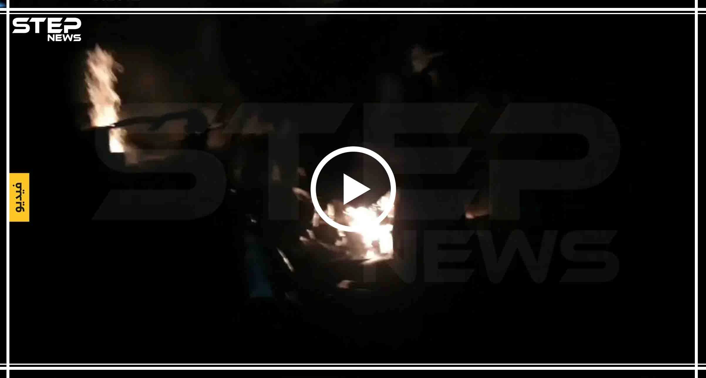 عاجل بالفيديو|| مجزرة بحق نازحي مخيمات قاح شمالي إدلب بصاروخ عنقودي مصدره الميليشيات الإيرانية