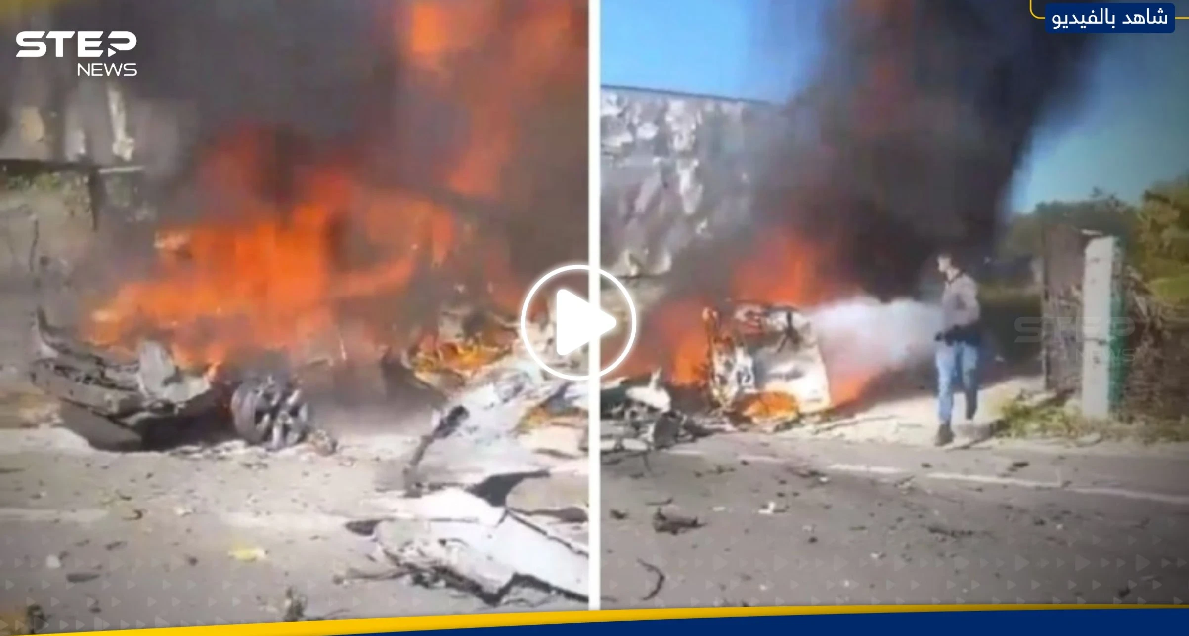 أحدهم مسؤول تابع لفيلق القدس.. إسرائيل تغتال قياديين لحماس جنوب لبنان (فيديو)