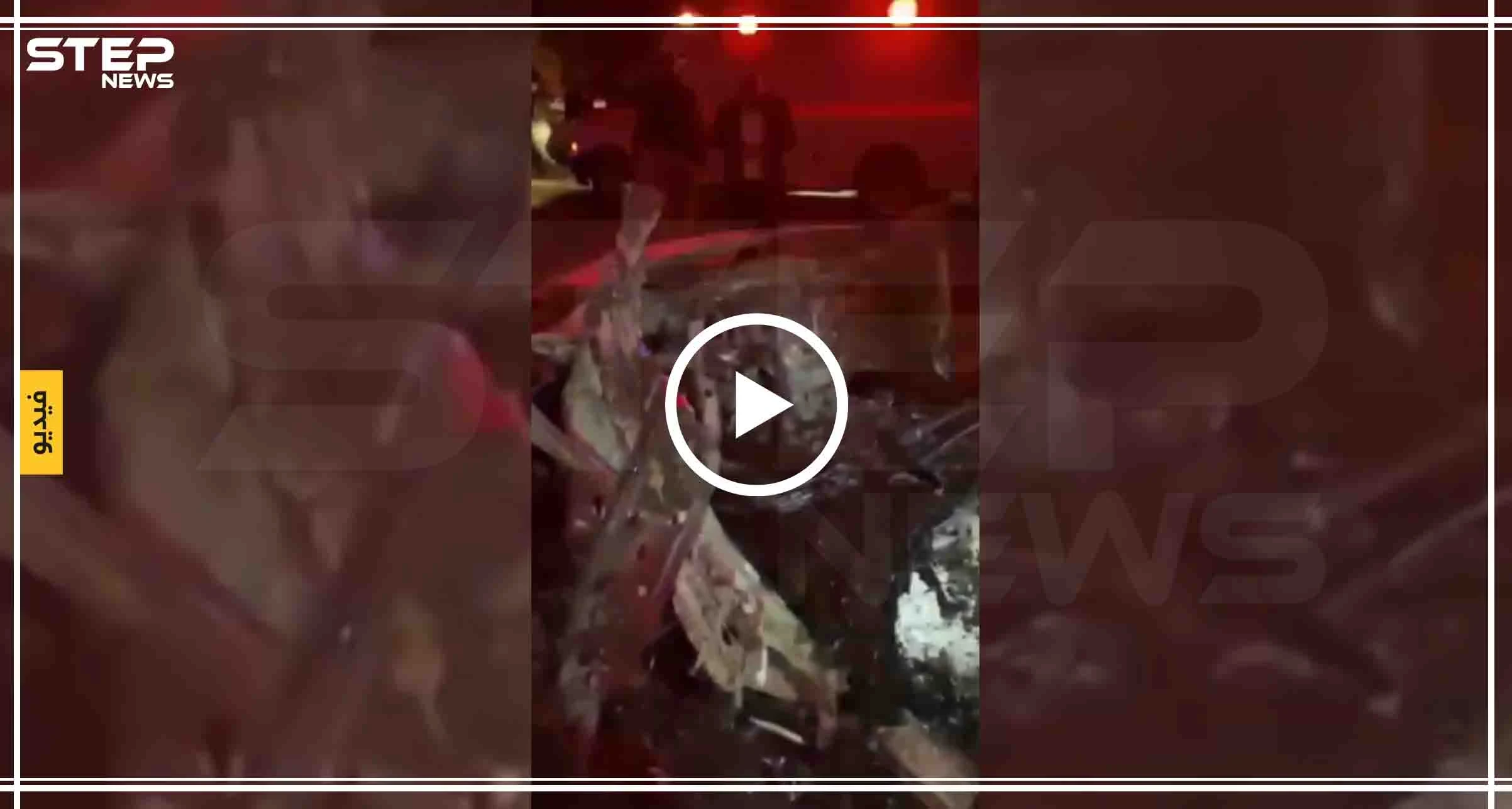 شاهد بالفيديو|| موكب "قاسم سليماني" الذي استُهدف بالصواريخ الأمريكية، كان يضم وفدًا من دمشق وبيروت