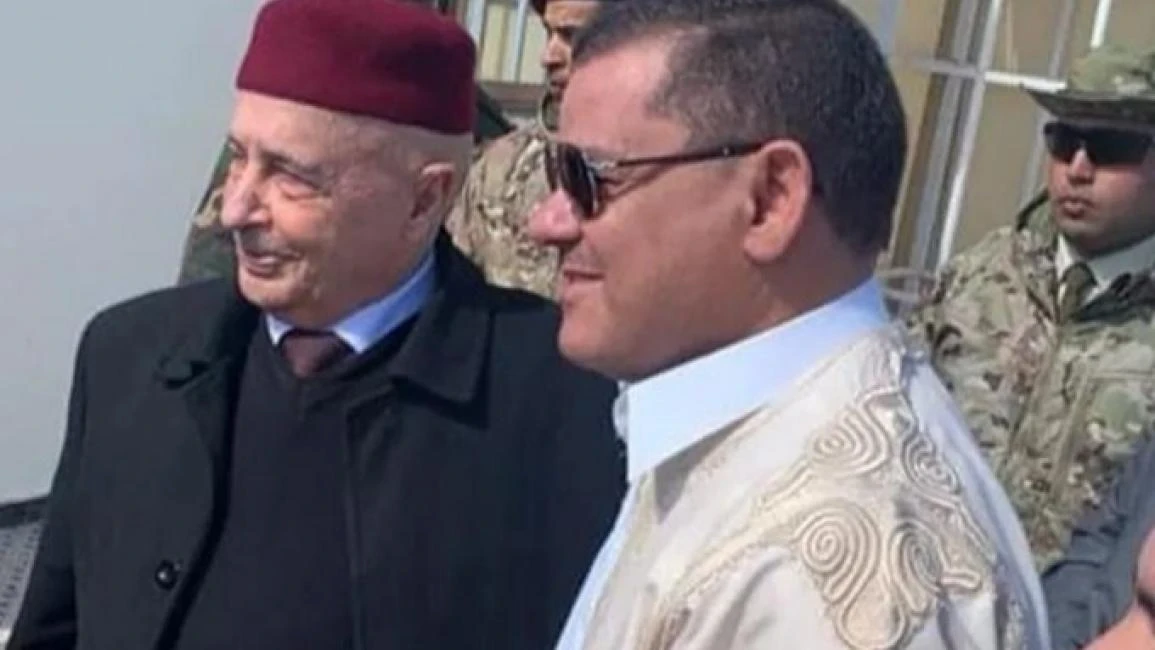 اجتماع مغلق وهام بين رئيس الحكومة الليبية عبد الحميد الدبيبة وعقيلة صالح