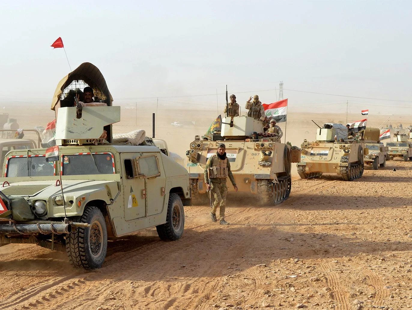 القوات العراقية وميليشيا الحشد ينفذان عملية أمنية من 8 محاور في ديالي