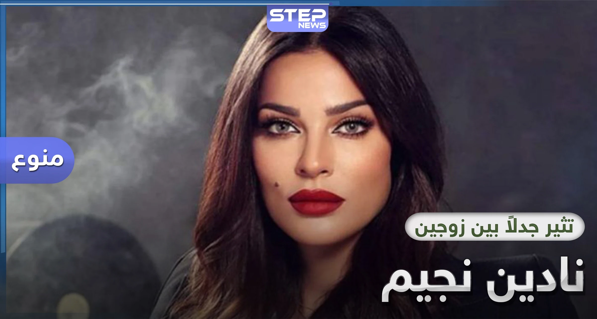 الفنانة نادين نسيب نجيم تتدخل في مشكلة بين زوجين حدثت بسببها (فيديو)
