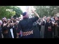 عراضة حمصية واللعب بالترس والسيف بعد صلاة العيد في مدينة ادلب 11/08/2019