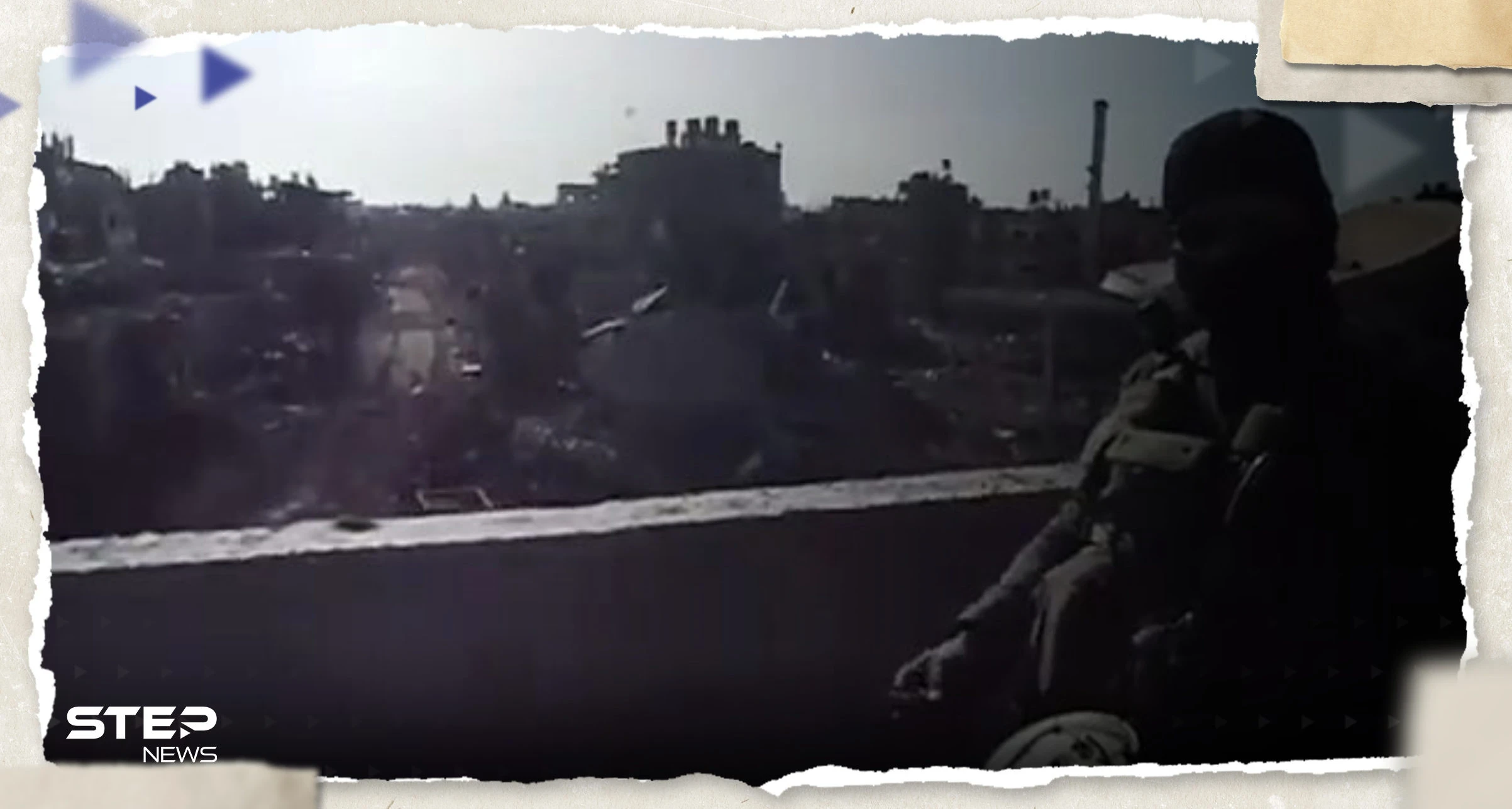 شاهد|| بكبسة زر.. جندي إسرائيلي يفجّر حيّاً بغزة ويصيح بجملة "مستفزة"