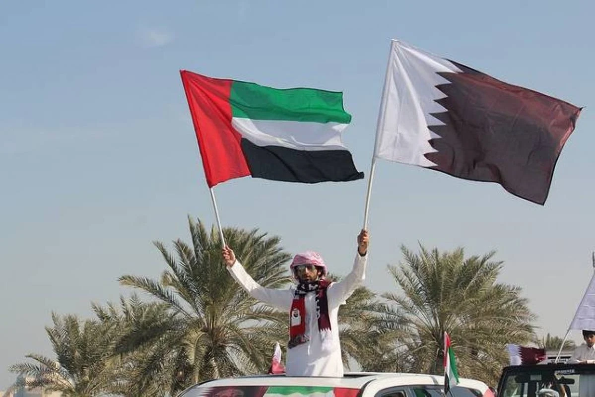 محمد بن زايد يستقبل وفداً قطرياً في أبو ظبي لأول مرّة منذ المصالحة