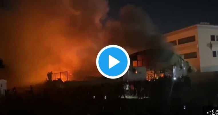 بالفيديو|| عشرات القتلى والجرحى في حريق ضخم بمستشفى الحسين بمحافظة ذي قار العراقية.. والصحة تعلن حالة الطوارئ