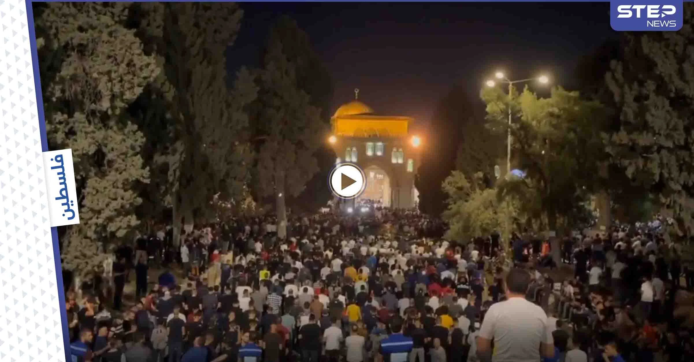 رغم العراقيل الإسرائيلية.. 90 ألف فلسطيني يحيون ليلة القدر في الأقصى وسط بكاء ودعاء (فيديو)