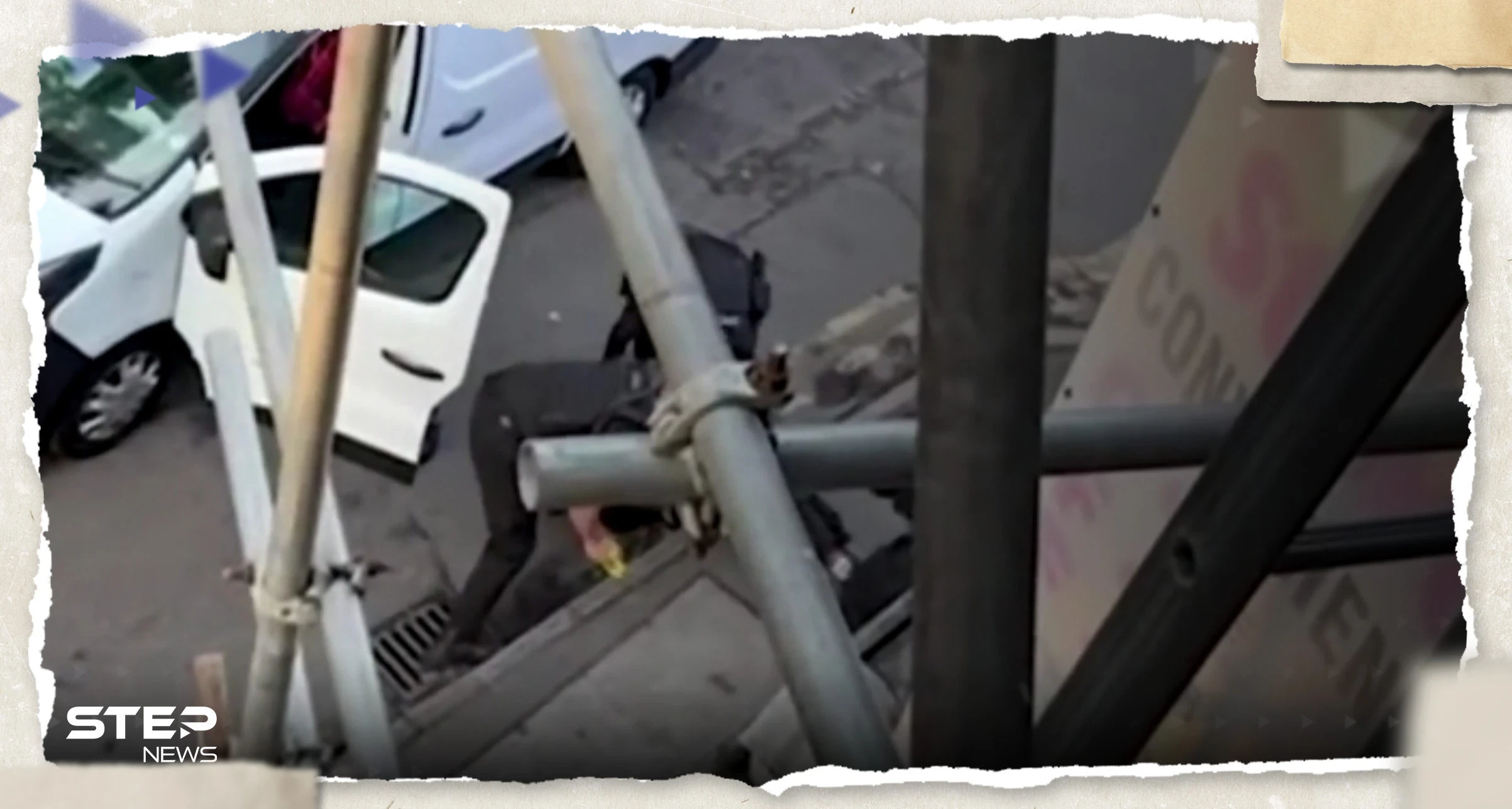 بالفيديو|| لحظة اعتقال الشرطة البريطانية لرجل بعد حادثة "مروّعة" في نوتنغهام