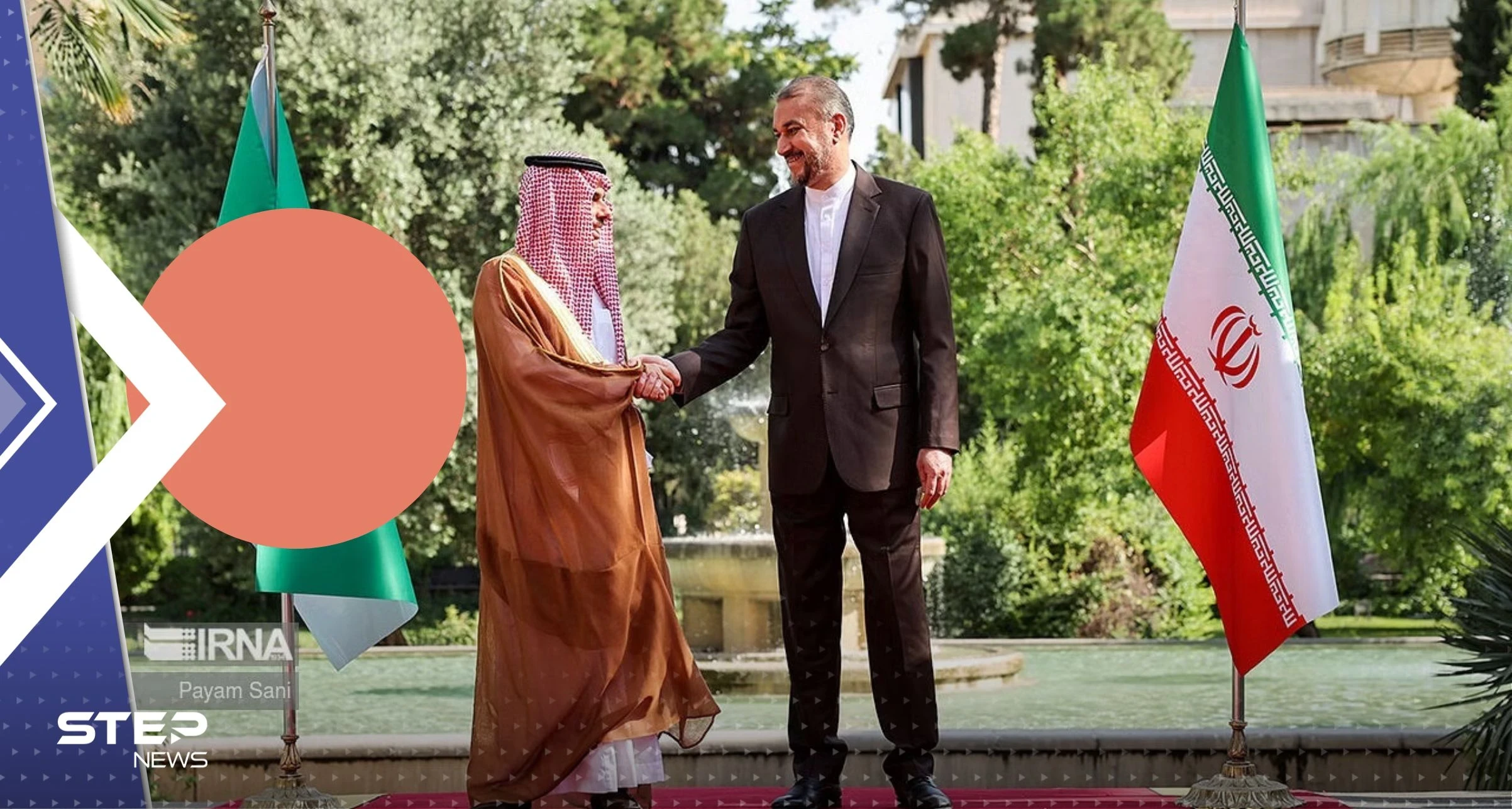  وزيرا الخارجية السعودي والإيراني يتحدثان عن تطورات جديدة في علاقات البلدين 