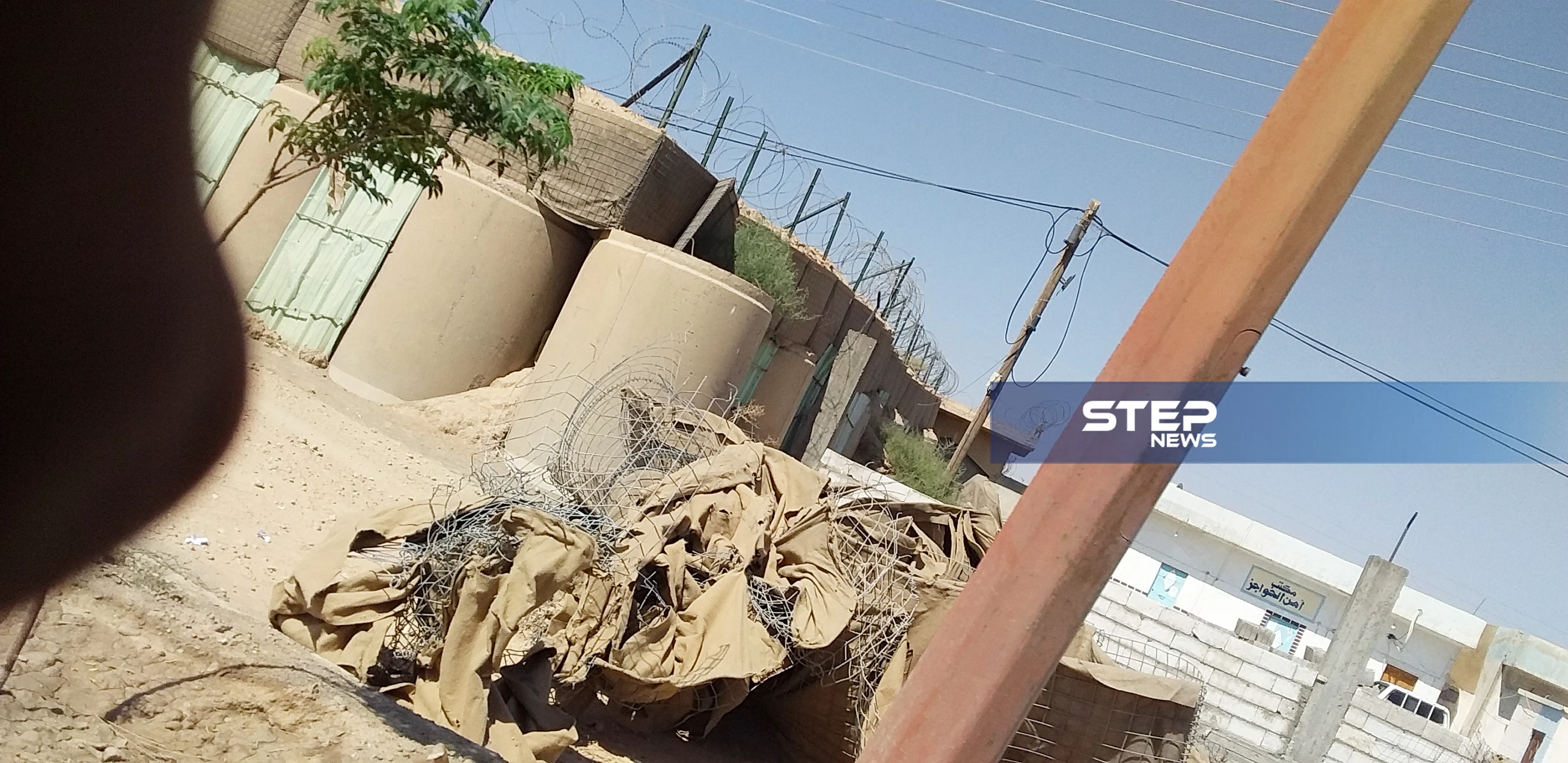 بالصور | ميليشيا قسد تنشئ نقطة عسكرية قرب بلدة عين عيسى بريف الرقة