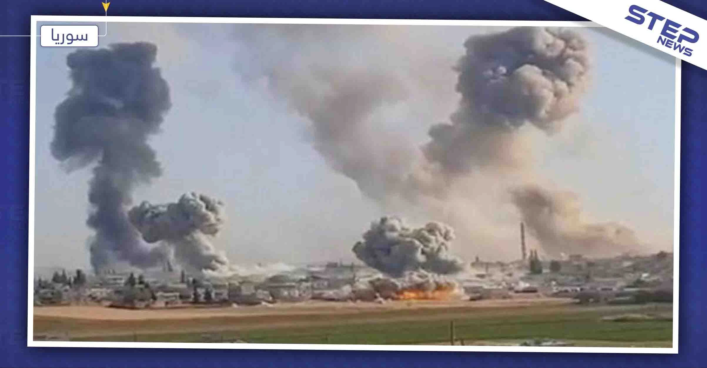 طيران مجهول يقصف مستودعات ذخيرة للإيرانيين في البوكمال