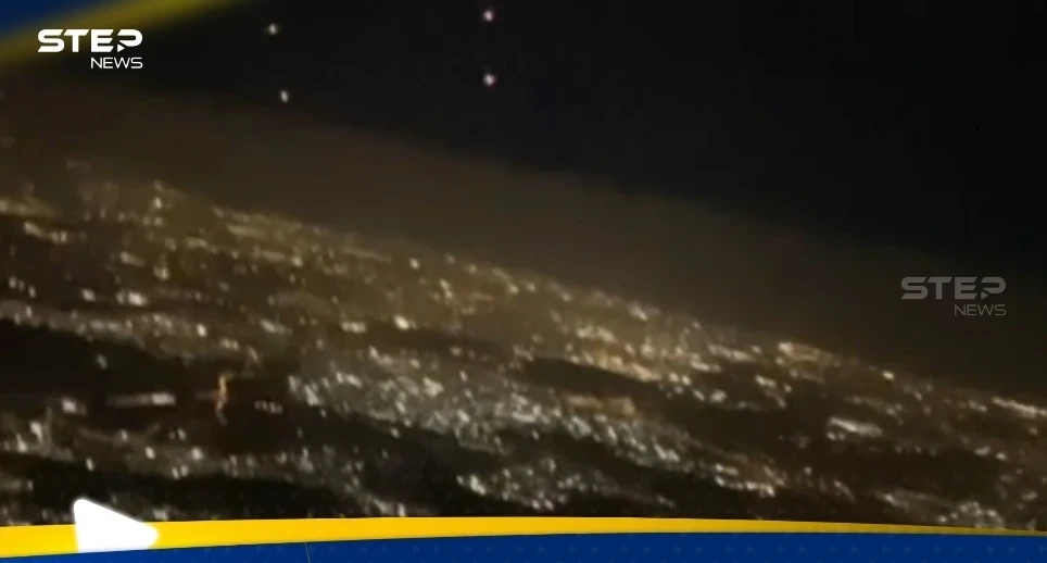 من داخل طائرة ركاب.. فيديو للحظة اختراق صواريخ كتائب القسام أجواء تل أبيب