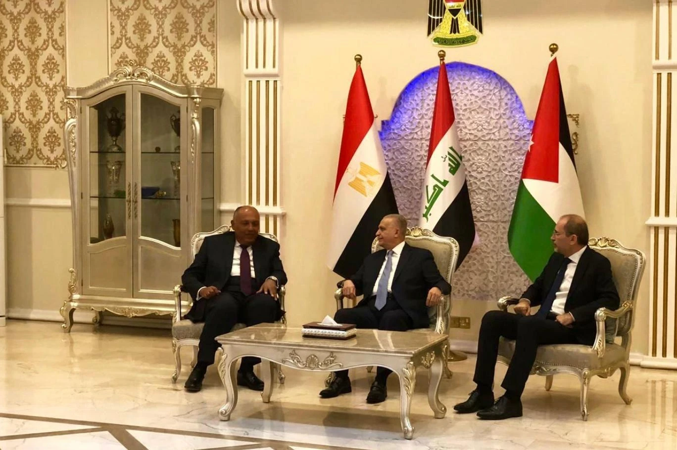مباحثات ثلاثية عراقية مصرية أردنية في العاصمة بغداد.. إليك التفاصيل