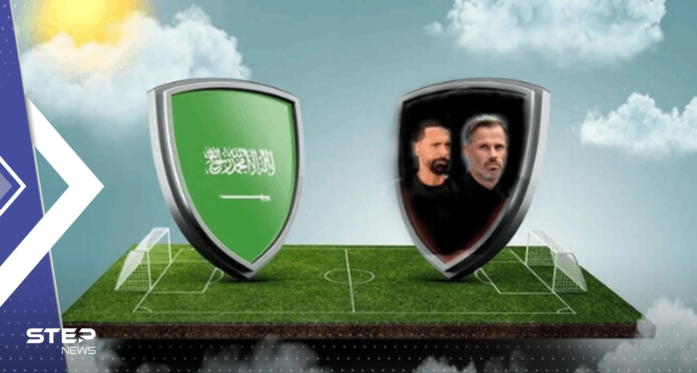 بسبب السعودية.. نشوب"حرب كلامية" بين أسطورتي ليفربول ومانشستر يونايتد