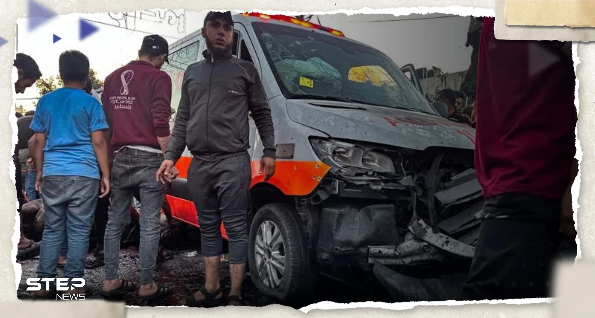 بالفيديو|| الجيش الإسرائيلي يعتقل جرحى فلسطينيين من داخل سيارة إسعاف