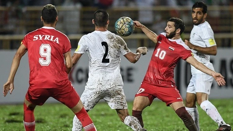 خسارة سوريا أمام إيران في أولى مبارايات الدور النهائي لتصفيات كأس العالم 2022 في قطر