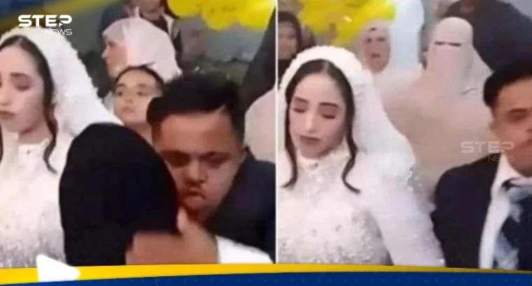 بكاء العروس يحرك النيابة المصرية.. إليك تطورات واقعة عريس متلازمة داون( فيديو)
