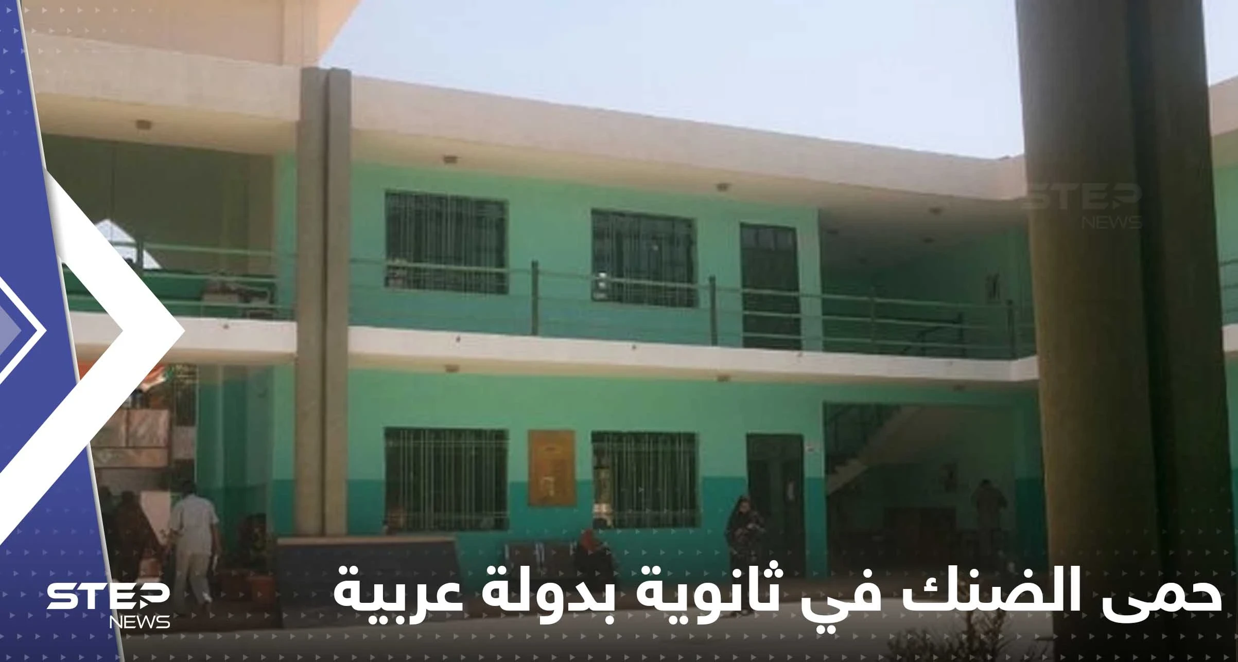 بالفيديو|| طالبات بدولة عربية يصرخن بسبب حمى الضنك
