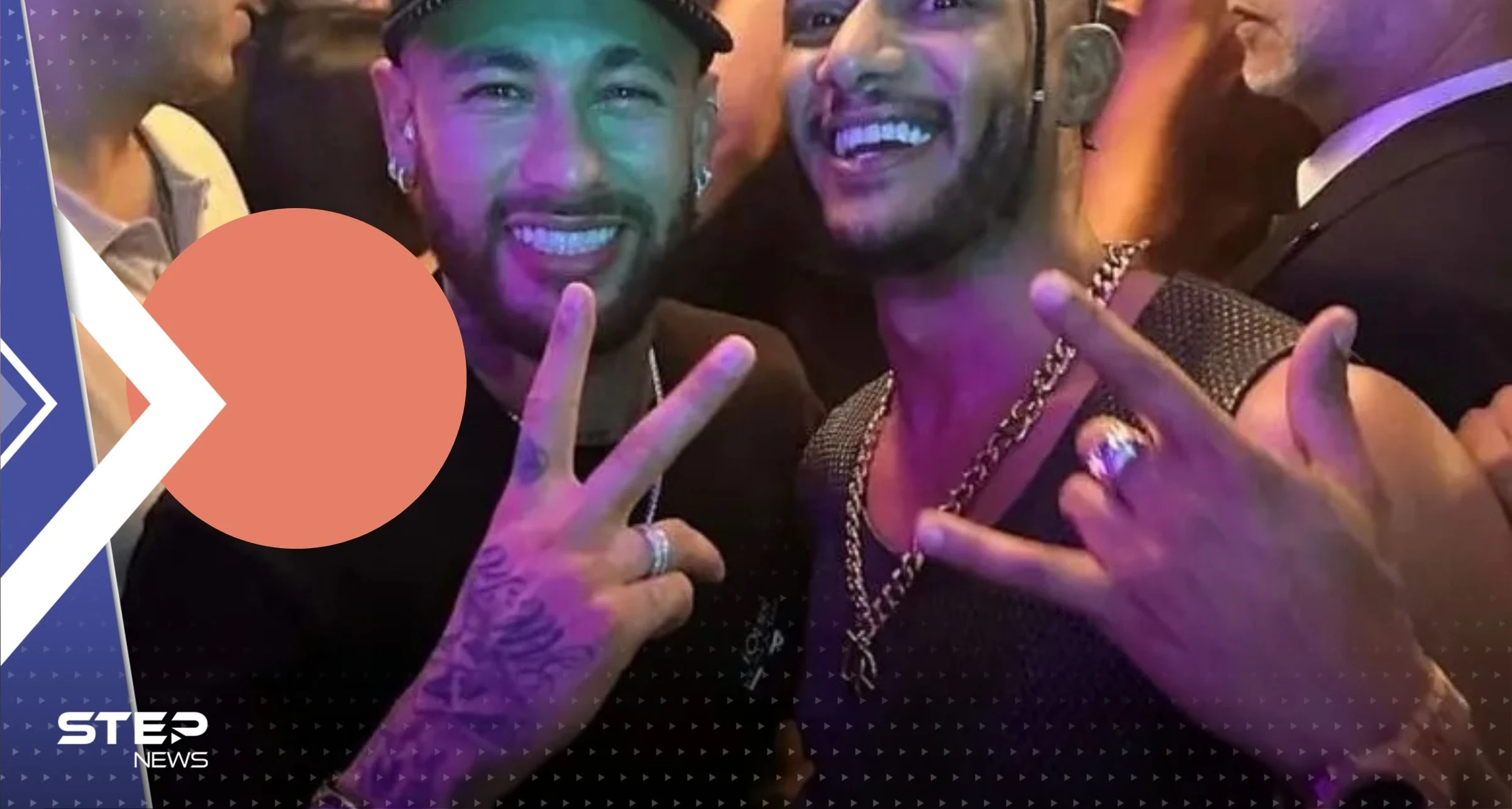 بالفيديو|| محمد رمضان يلتقي نيمار في موناكو ويرقصان على نغمات "نمبر وان"