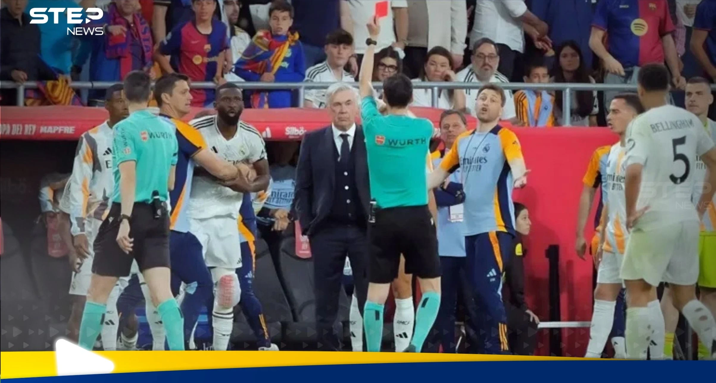 كلاسيكو الليجا في خطر.. ثلاثي ريال مدريد يواجه خطر الإيقاف