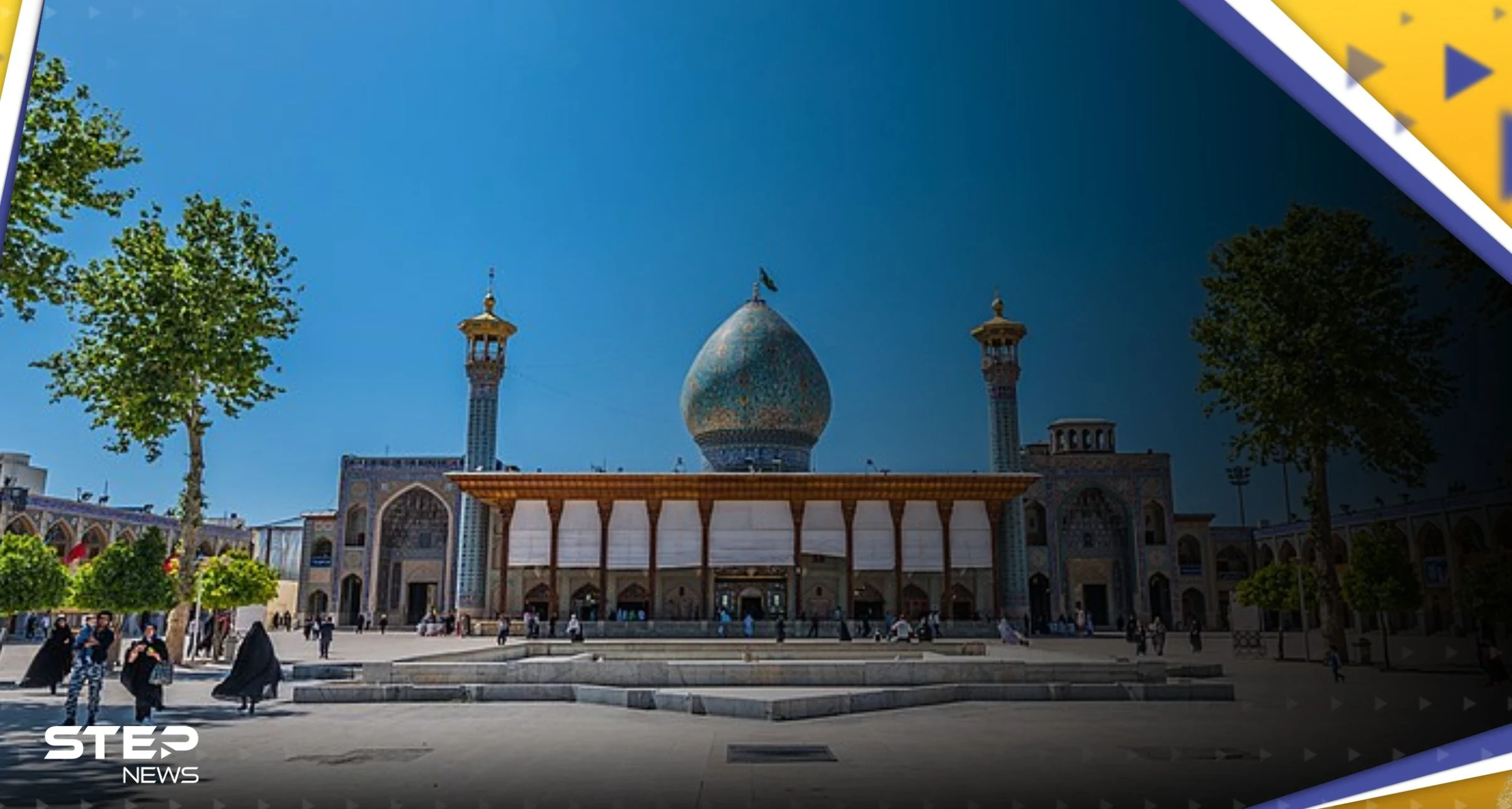 قتلى في هجوم على مرقد ديني جنوبي إيران.. ومشاهد أولية من مكان الحادث