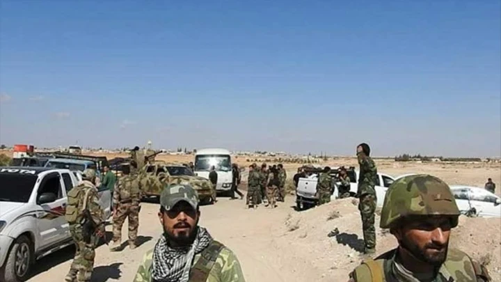 شاهد مقتل عدد من القياديين في الحرس الثوري الإيراني باستهداف كبرى مستودعات ذخيرته في ريف تدمر