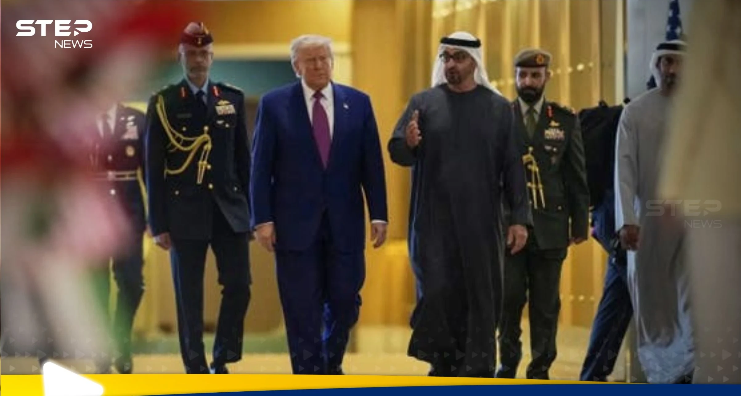 شاهد|| كيف تم استقباله.. ترامب يصل الإمارات في ختام جولته الخليجية