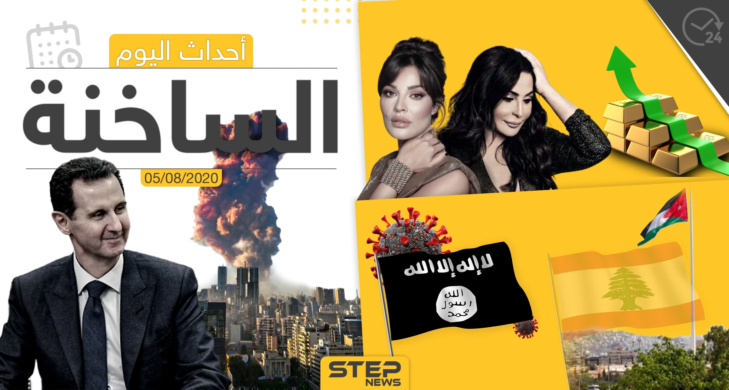 أهم أحداث سوريا والعالم- الأربعاء 05/08/2020