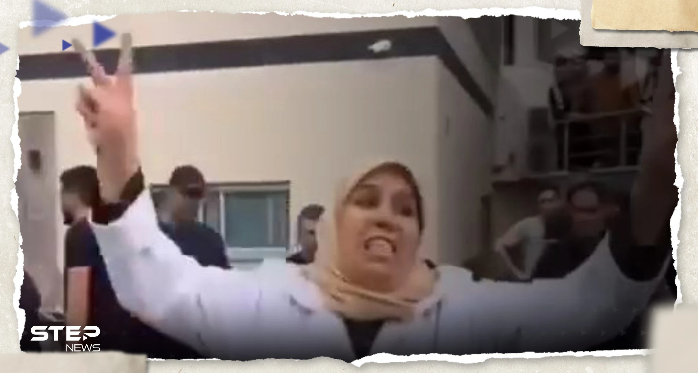 بالفيديو|| مشاهد مؤثرة لردة فعل ممرضة فلسطينية تلقت خبر مقتل زوجها