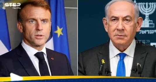 نتنياهو يتهم ماكرون بدعم حركة حماس