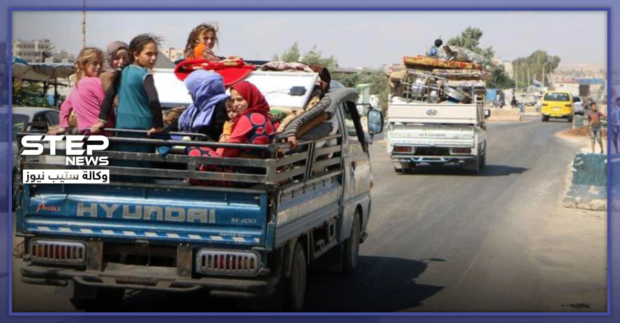  النظام السوري وروسيا يواصلا التصعيد على إدلب وموجات نزوح جديدة باتجاه الحدود التركية..