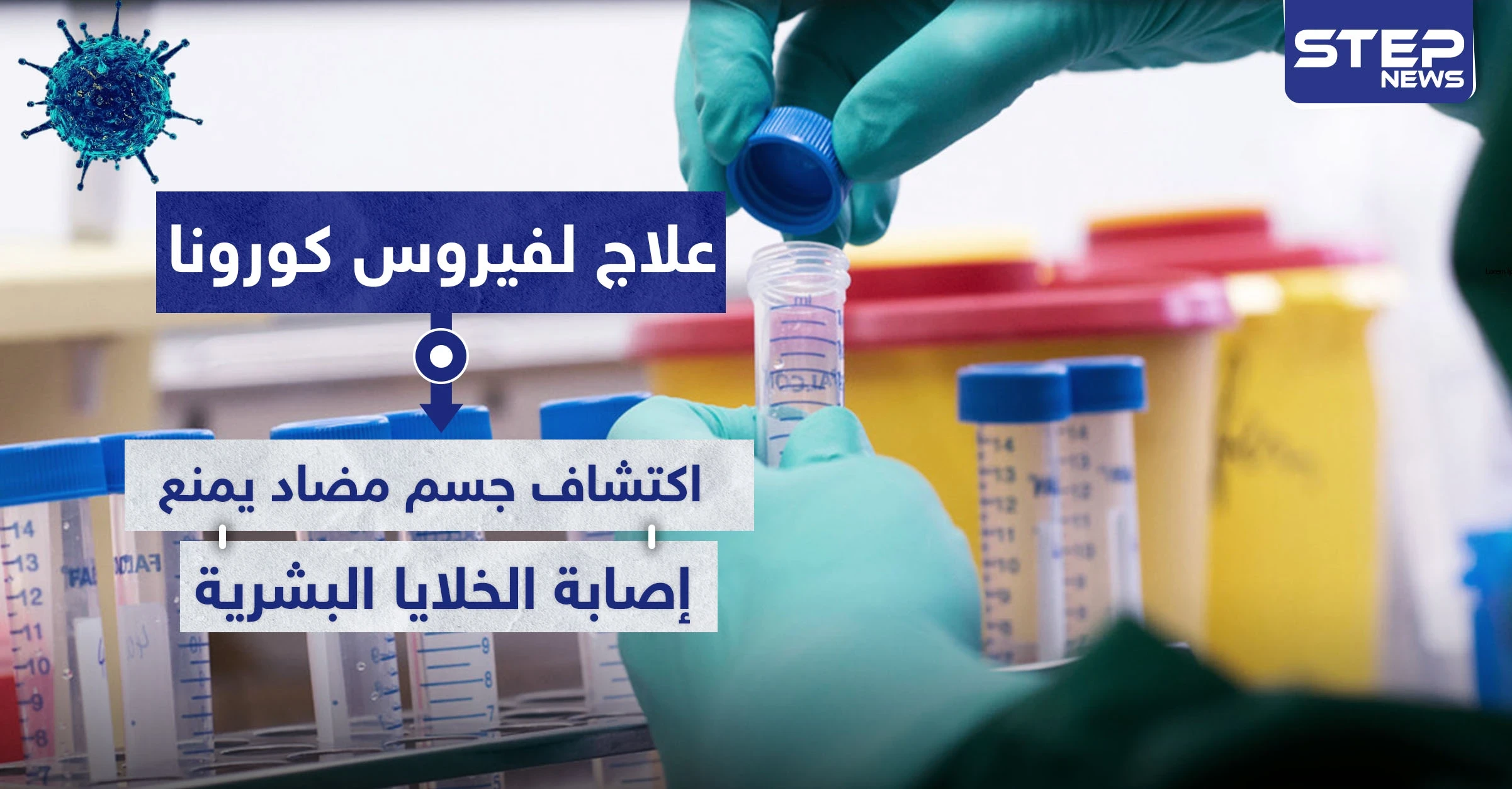علاج لفيروس كورونا.. اكتشاف جسم مضاد يمنع إصابة الخلايا البشرية