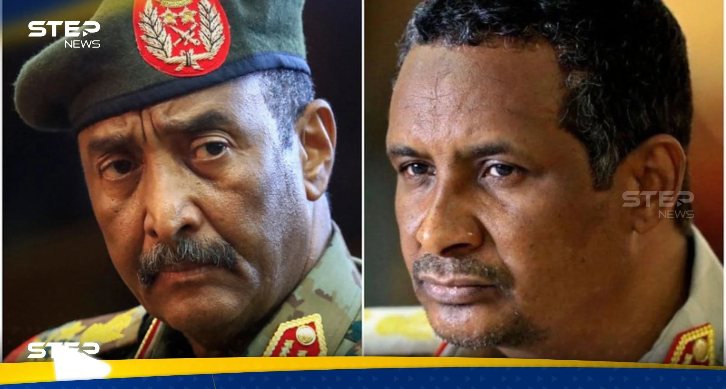 للمرة الأولى منذ بدء الحرب في السودان.. البرهان وحميدتي يعقدان لقاءً وجهاً لوجه