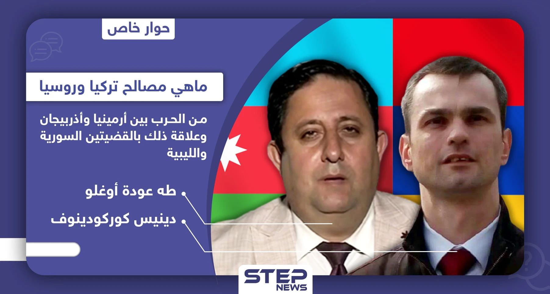 خاص|| ماهي مصالح تركيا وروسيا من الحرب بين أرمينيا وأذربيجان وعلاقة ذلك بالقضيتين السورية والليبية