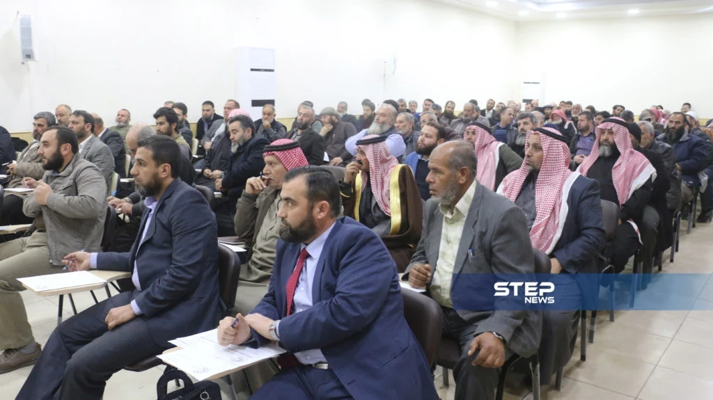 الجلسة الأولى لمجلس الشورى في معبر باب الهوى الحدودي