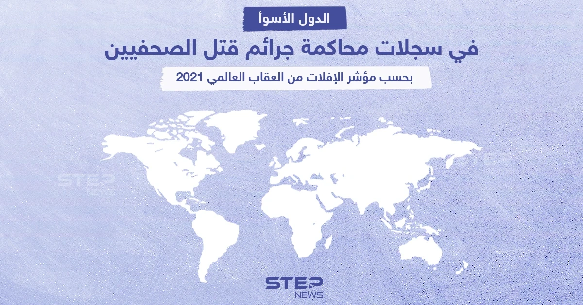 3 دول عربية تتصدر قائمة المؤشر العالمي للإفلات من العقاب