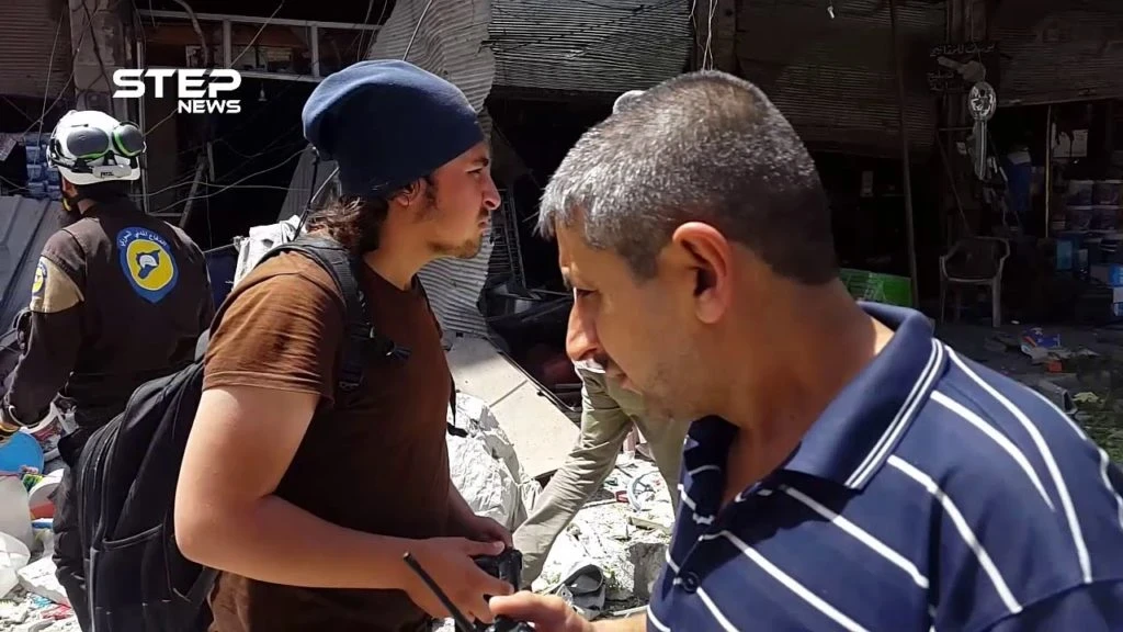 غارة لطيران النظام الحربي استهدفت السوق الرئيسي في معرة النعمان أسفرت عن 3 قتلى وعدد من الجرحى