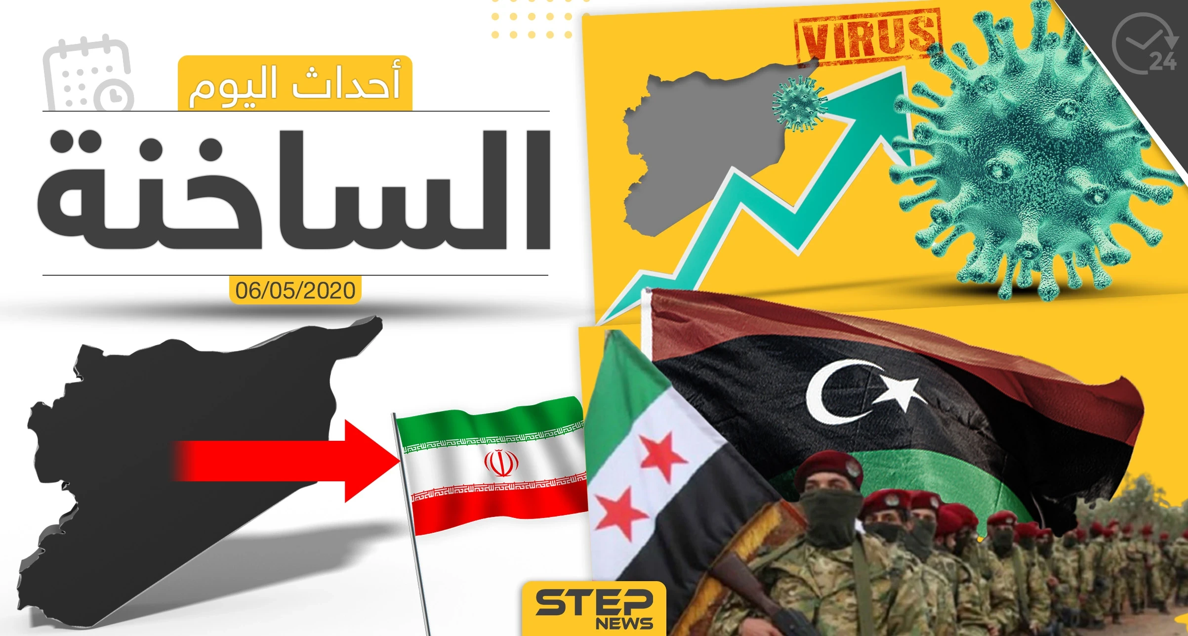 أهم أحداث سوريا والعالم- الأربعاء 6/05/2020