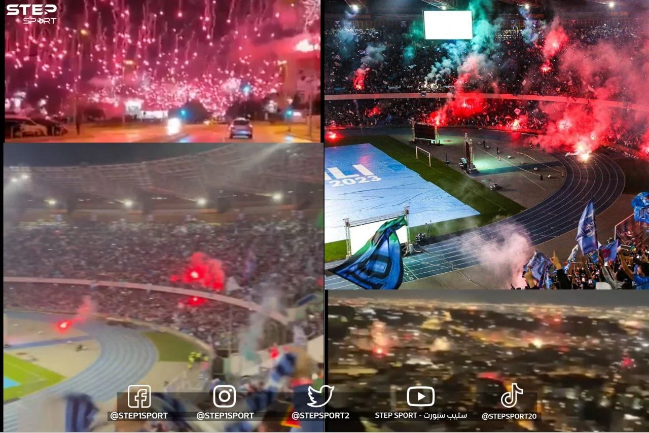 شاهد احتفالات مجنونة في مدينة نابولي بعد التتويج بلقب الدوري