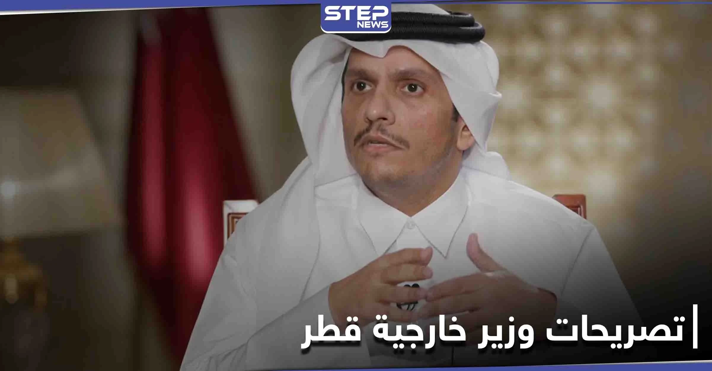 وزير خارجية قطر من موسكو يدعم طريقة الحل الروسي في سوريا