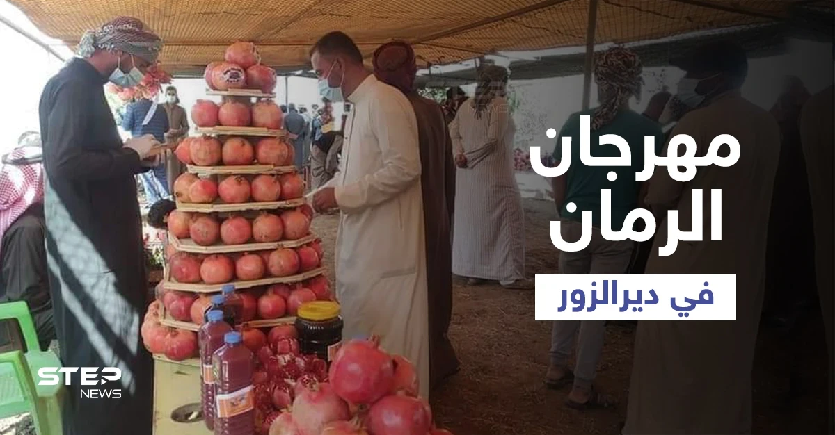 شاهد || جانب من فعاليات مهرجان الرمان ببلدة السوسة شرقي دير الزور